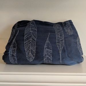 Natibaby Graphite Feathers Ring Sling Baby Carrier